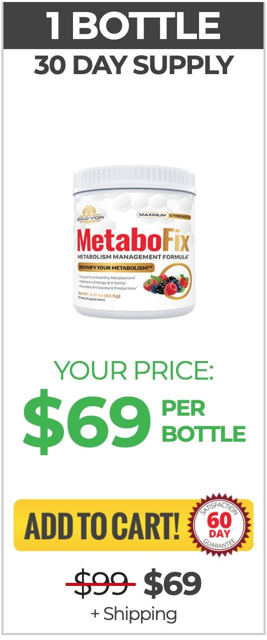 MetaboFix - 1 Bottle